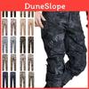 Men's Military Army Combat Tactical Airsoft Pants With Multi-pockets And Ergonomic Knee Design