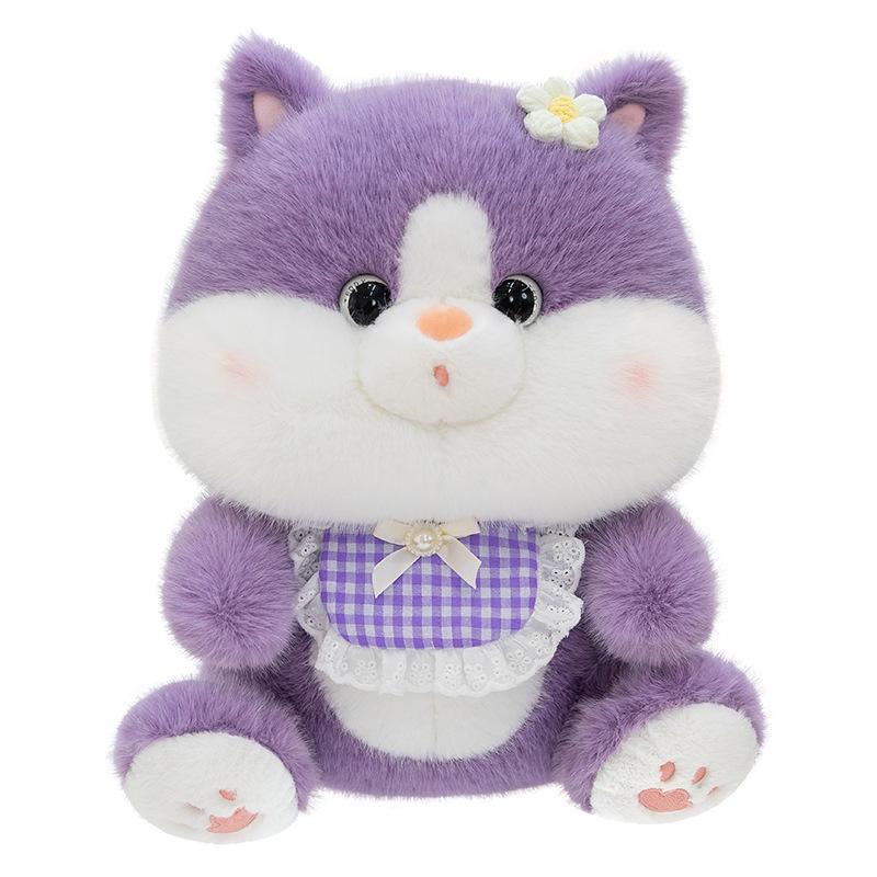 Cute Sweet Cat Doll Plush Toy Kitten Doll Comforting Doll Girl Pillow Birthday Gift