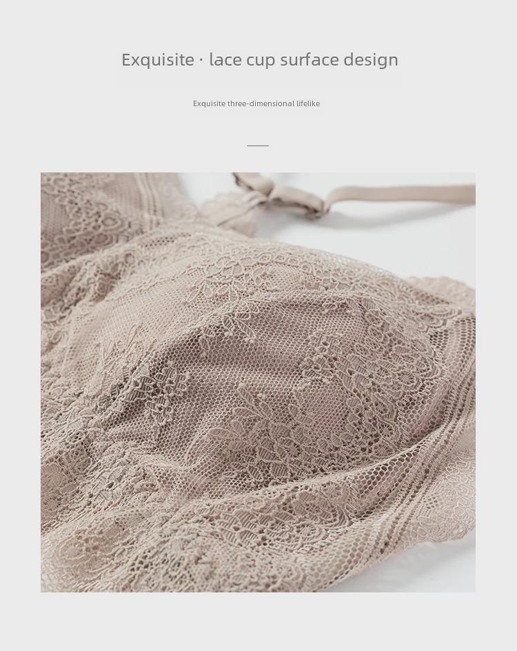 Lace Bra with Beautiful Back and Thickened Coaster - Sexy, Anti-Exposure Tube Top