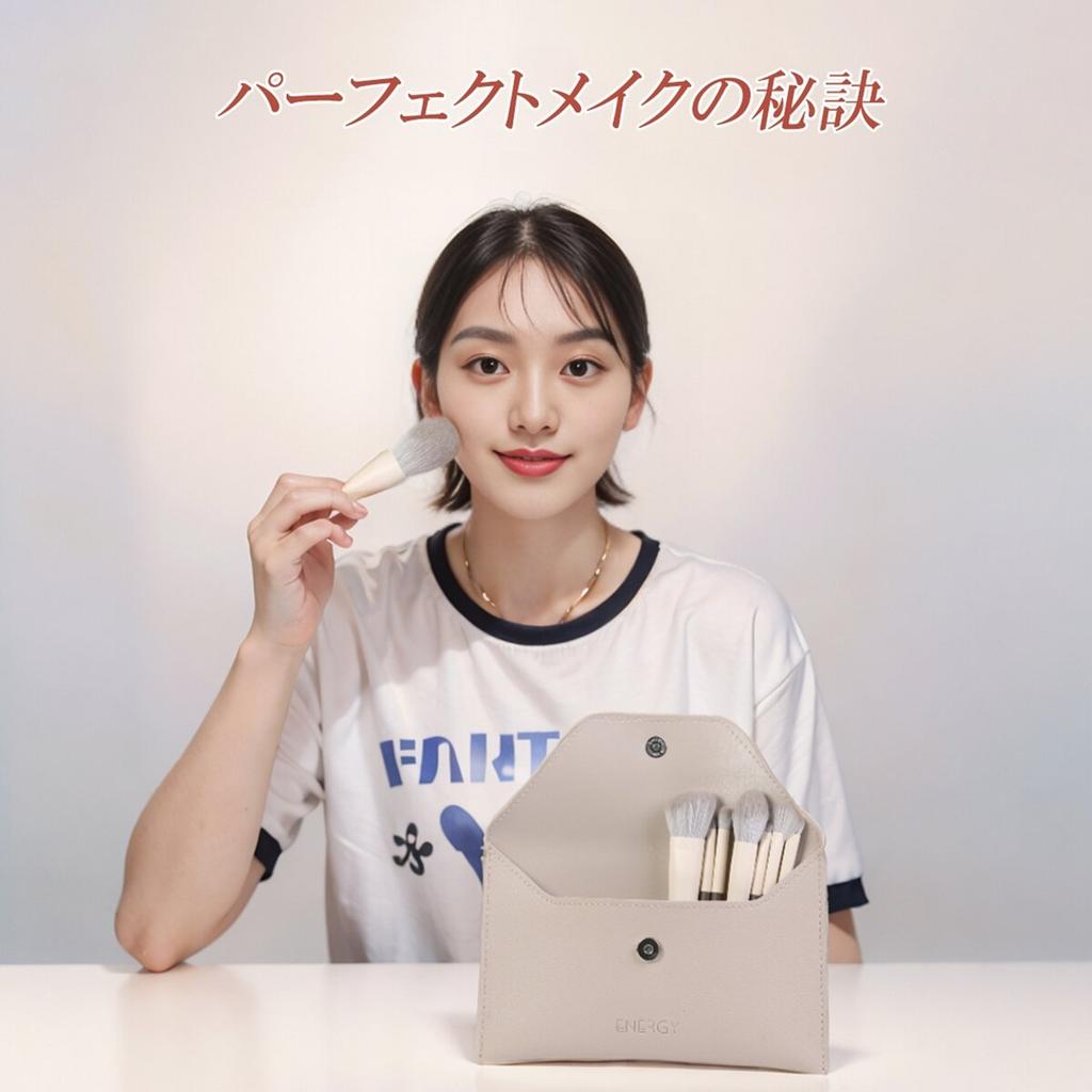 Energy Makeup Brush Energy Makeup Brush 9 Piece Set Foka