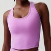European and American I-Shaped Beauty Back Sports Vest Mesh Breathable Yoga Bra High Strength Shockproof Running Fitness Bra Women