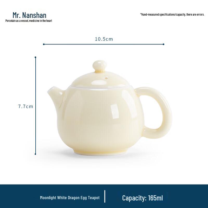 Nanshan Mr. Kung Fu Ceramic Dragon Egg Teapot Set
