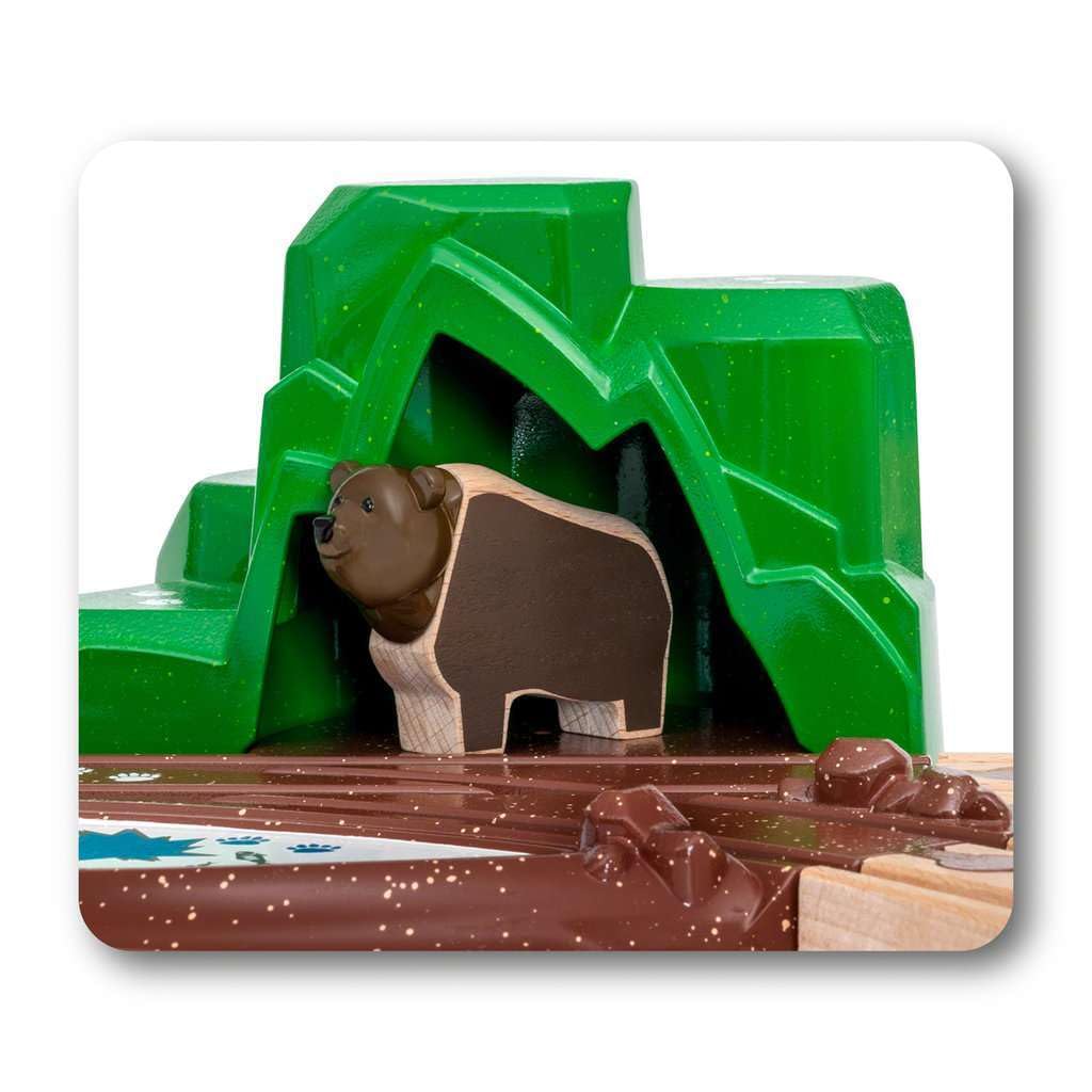 BRIO Forest Animal Set 33988 (26-Piece) Wooden Rail Toy for Ages 3 and Up