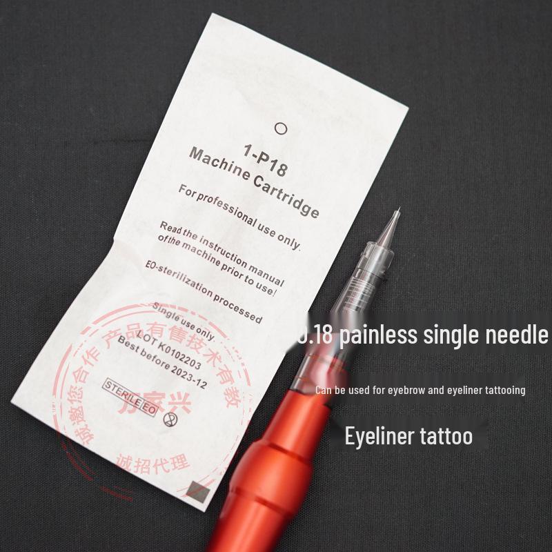 Microblading Instrument with Special Needle for Eyebrow and Lip Tattoo - No Numbing Cream Needed