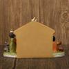 Nativity Scene Figurine Realistic Resin Xmas Nativity Scene Decoration for Home and Office