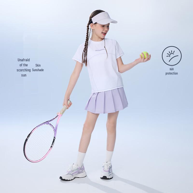 Onmygame Girls  Athletic Pleated A-Line Short Skirt 160