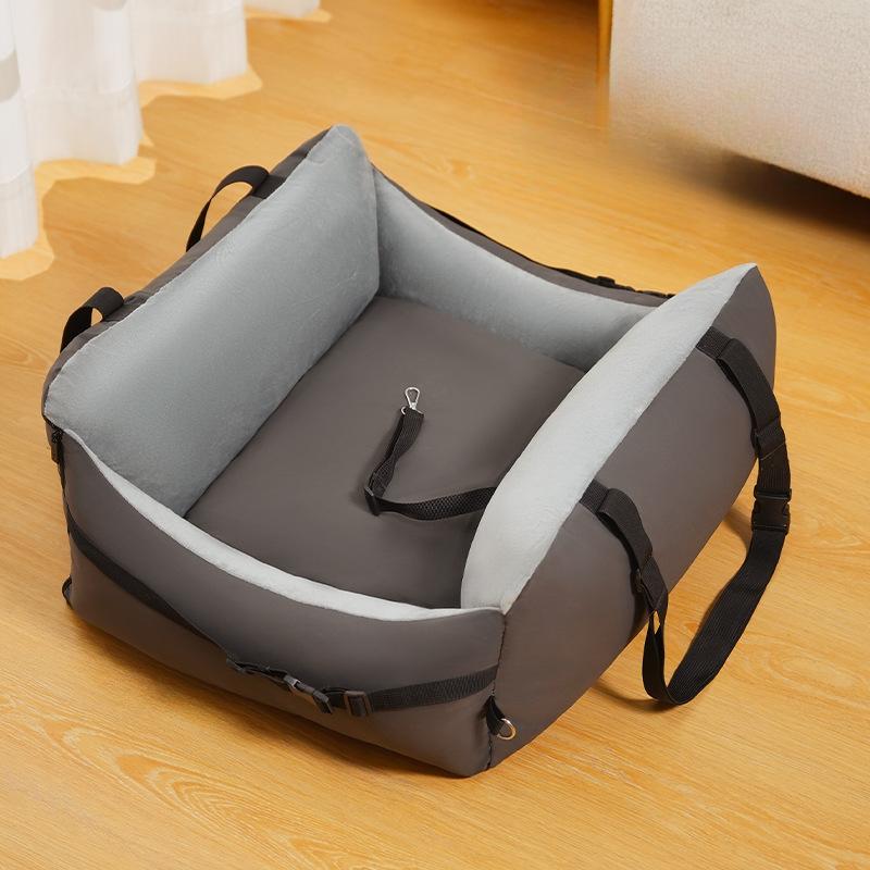New Pet Car Kennel  Dog Travel Rear Car Seat  Removable and Washable  Thickened Anti-slip Dog Mat Cat Kennel