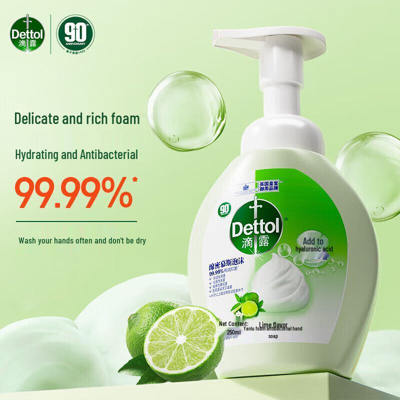 

Dettol Foaming Anti-bacterial Hand Wash