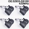 4pcs Car Tire Pressure Monitor Tpms Warning System Sensor 433MHz For Kia Sportage 4 Niro Sorento 2018  for Hyundai Kona