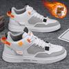Shoes winter new fleece thickened outdoor warm board shoes thick sole waterproof leather casual shoes