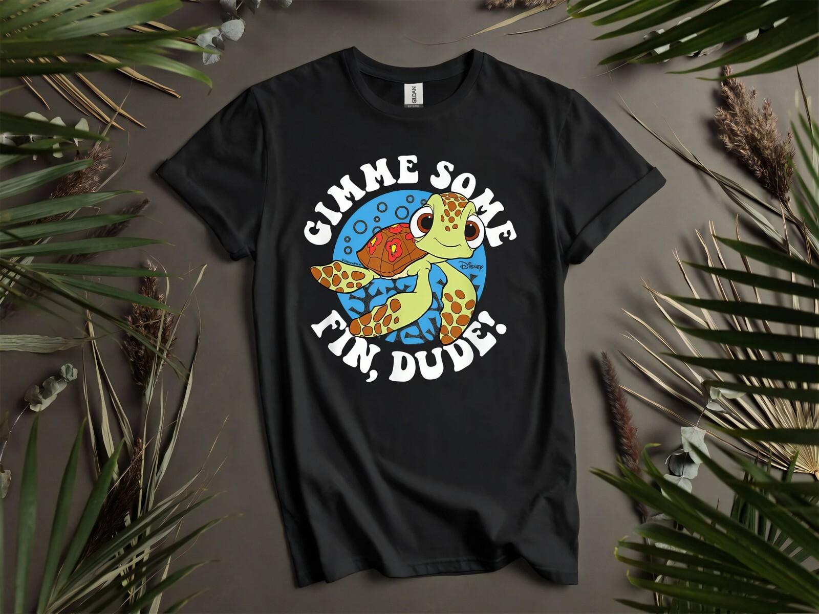 Gimme Some Fin Dude Finding Dory Squirt Hoodie Tshirt Men Women Unisex AD921 S