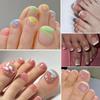 Full Cover Fake Toenails Soft Press On Toenails Gel Nail Extensions False Toenails  At Home DIY