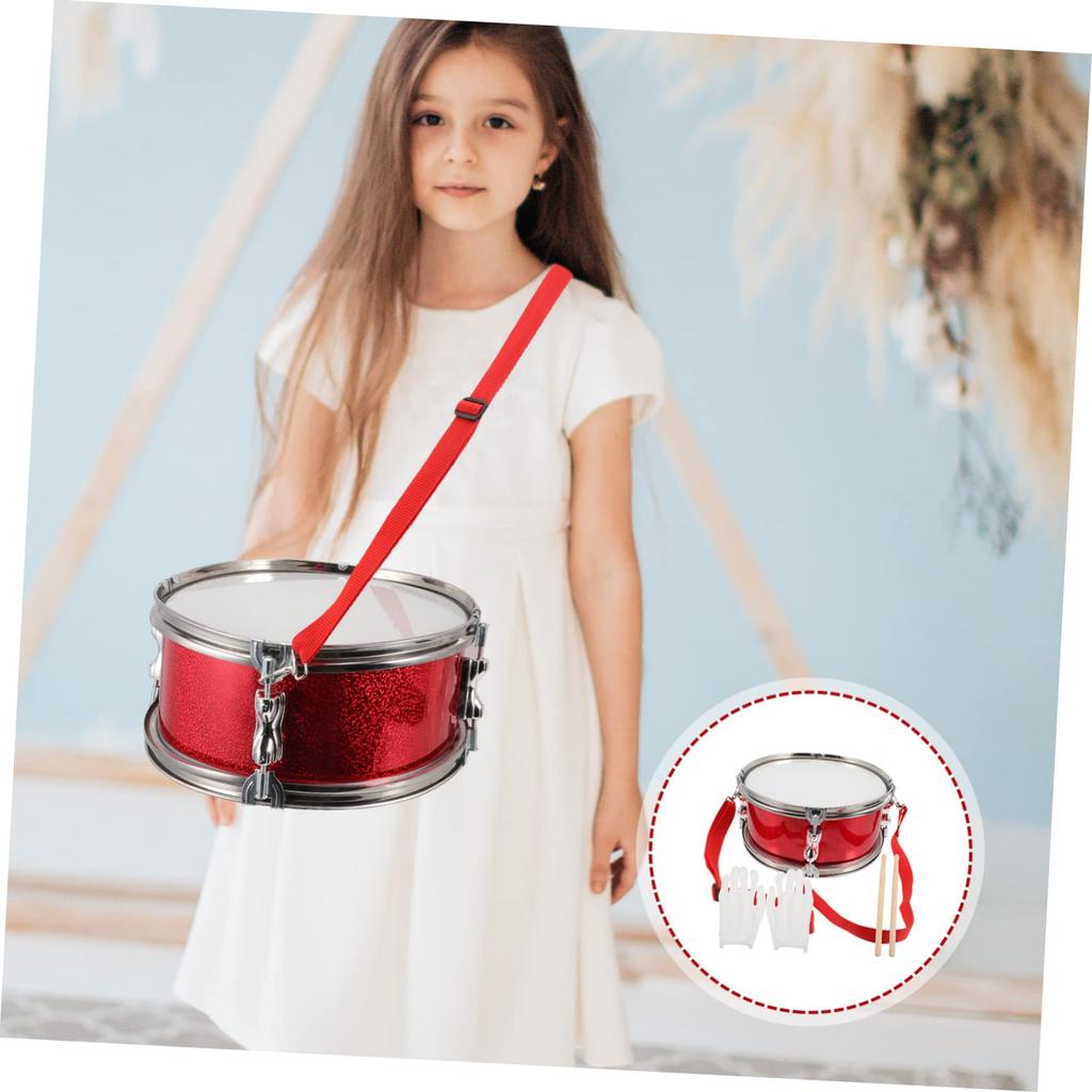 Conjunto de Caixa Infantil UPKOCH, 29cm, Instrumento de Percussão para Iniciantes e Jogo de Ritmo