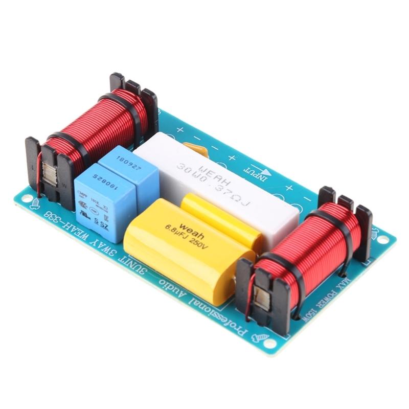 

WEAH-338 3-смуговий динамік 120 Вт Дільник частоти High Low Гучномовний фільтр