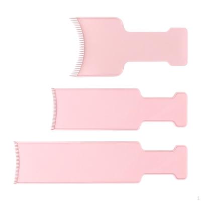 3 Hair Highlighting Combs for Professional Use, Essential Accessories Tinting