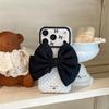High-End Korean Polka Dot Bowknot Case for iPhone 17/16 Pro Max/15 Pro