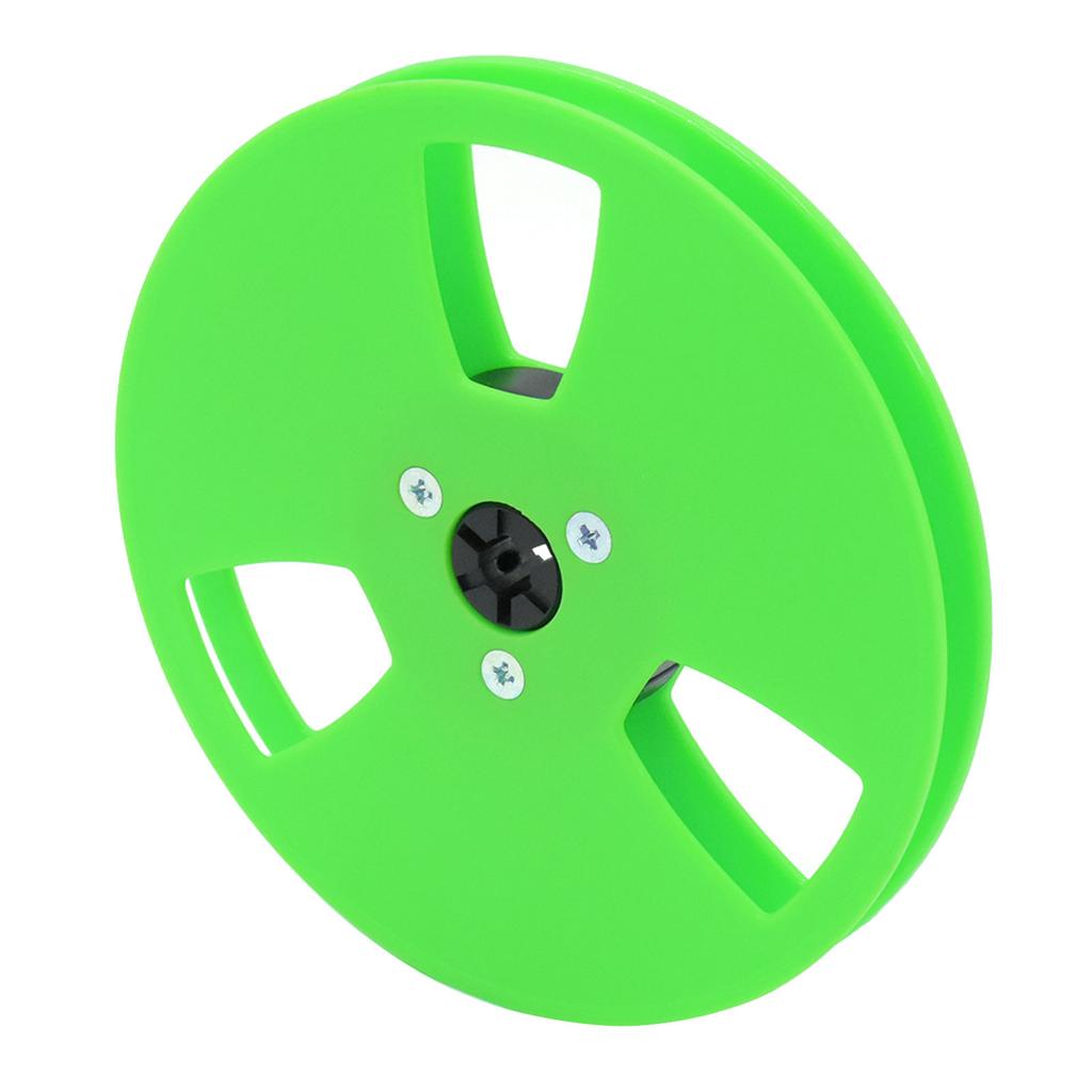 Strong ABS Plastic Replacement Empty Tape Reel 5 Inch with 12 Holes Long Service Compatible for Open Reel Recorders