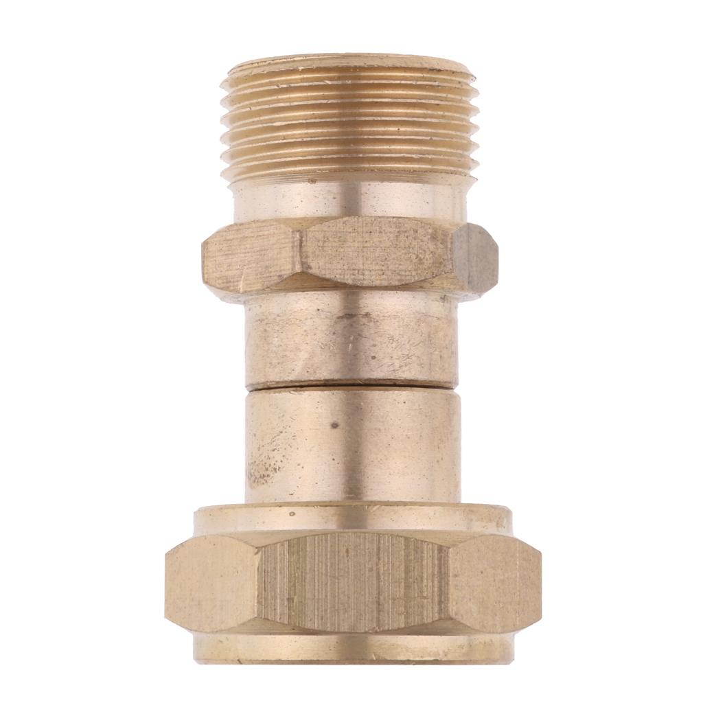 Pressure Washer Swivels Brass Hose Coupling Connector Tool 22mm M To F
