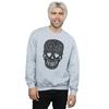 Disney Mens Tinker Bell Skull Sweatshirt