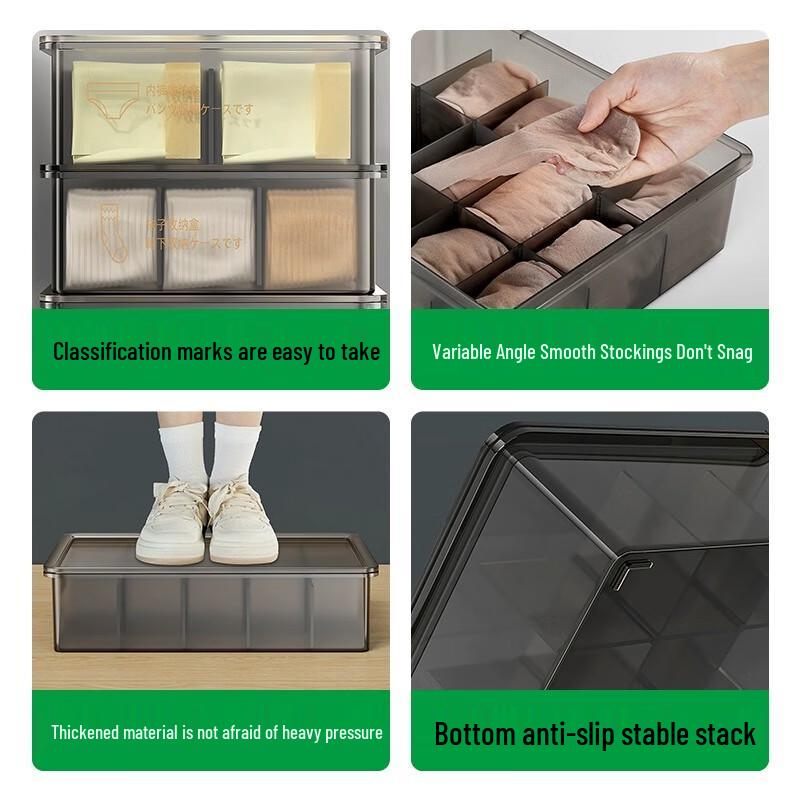 Multi-functional Drawer & Wall-Mounted Underwear Storage Box