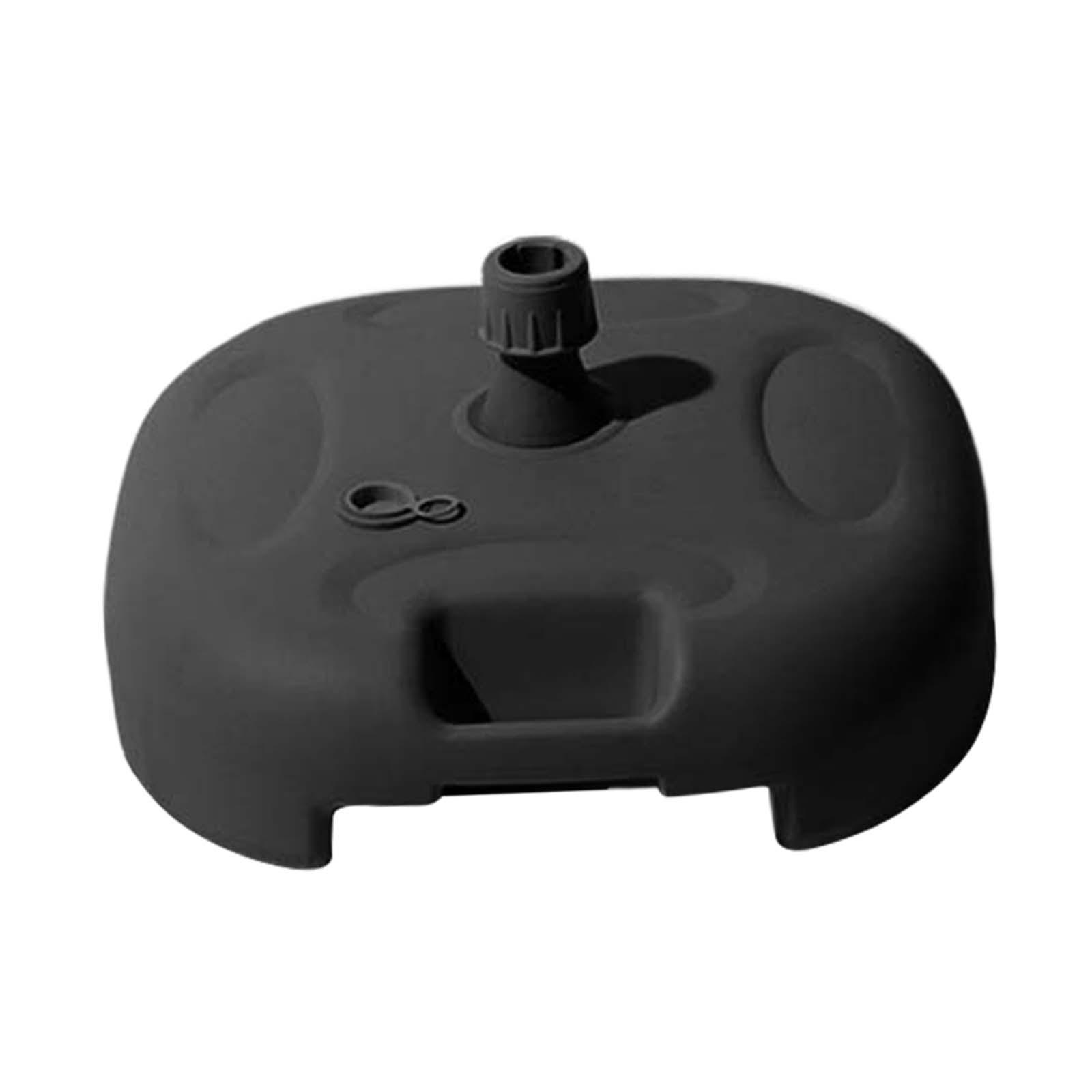 

Patio Umbrella Base Windproof Replacement Parasol Base Pole Holder Water/Sand Filled for Poolside Backyard Deck Beach Garden чёрный