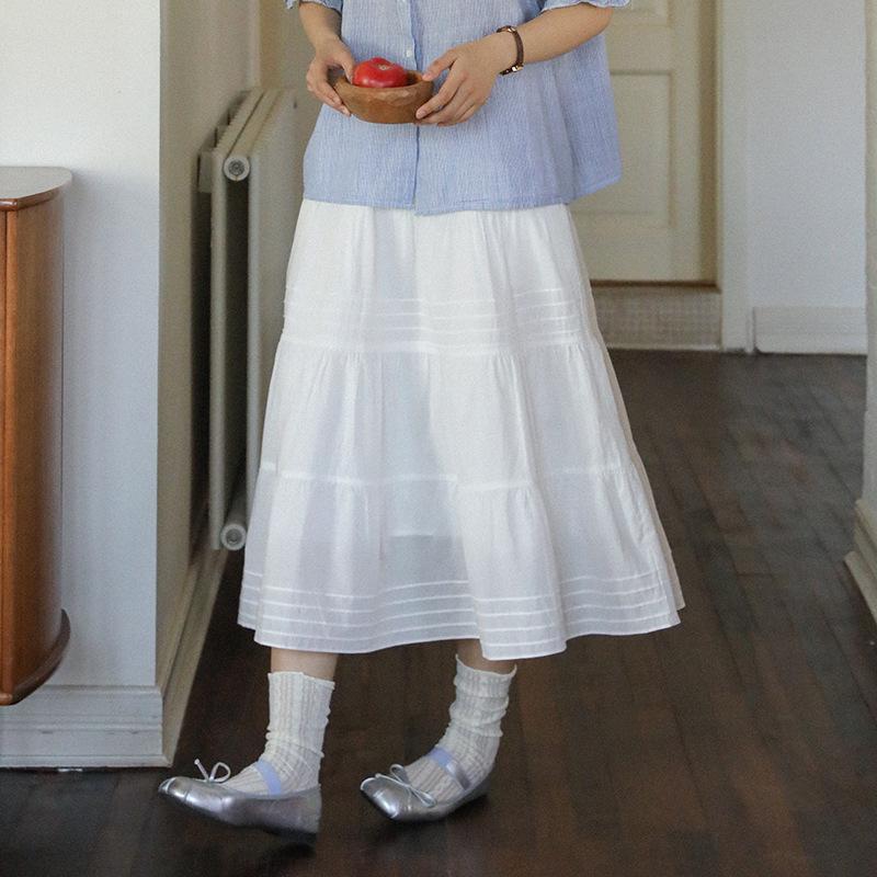 

Летняя литературная сине-белая полосатая свободная блузка с коротким рукавом и кукольным воротником, женский тренд L