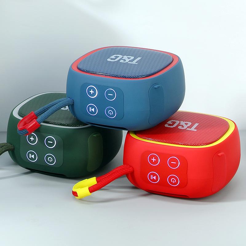 TG659 Mini Portable Bluetooth Speaker with Subwoofer and Card-Playing Feature for Outdoor Use