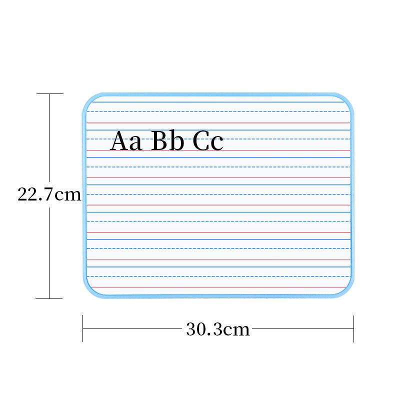 English Learning Wordpad Board Portable White Graffiti Magnetic Whiteboard Number Stickers Children Kids Interactive Teaching