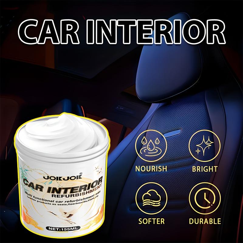Car Interior Polishing Wax, Scratch Repair Paste, Tire Renewal Cream, Plastic Parts Restoration, Whitening, Cracking Prevention