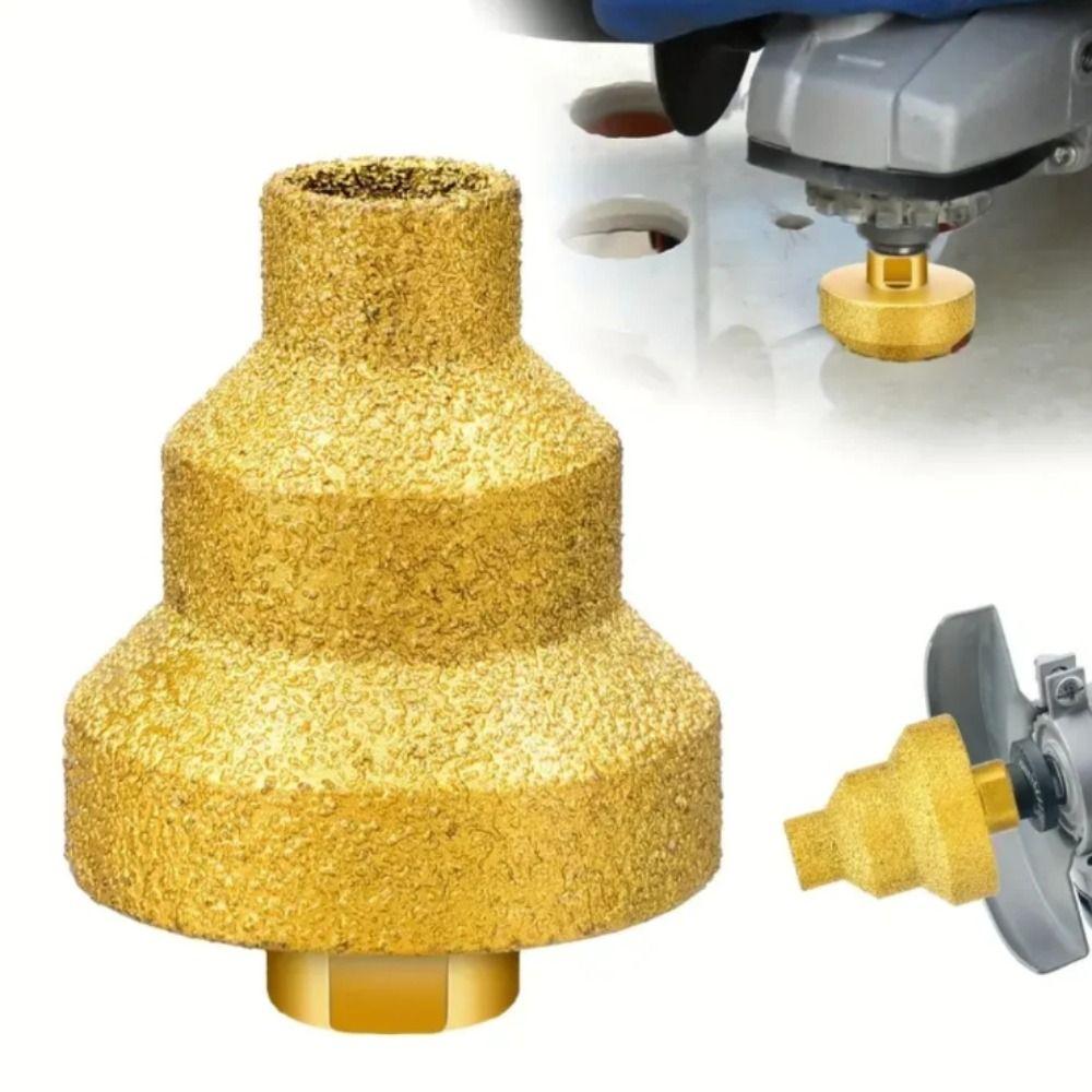 Tapered Cone Adamas Chamfer Drill Bit Multi Size Adamas Core Drill Bit Step Drill Bit  For Granites