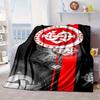 Intercontinental Football Crest Portable Blanket/Soft Blanket Bedding Blanket Suitable for Travel Camping Living Rooms Offices Sofas Fan Gifts