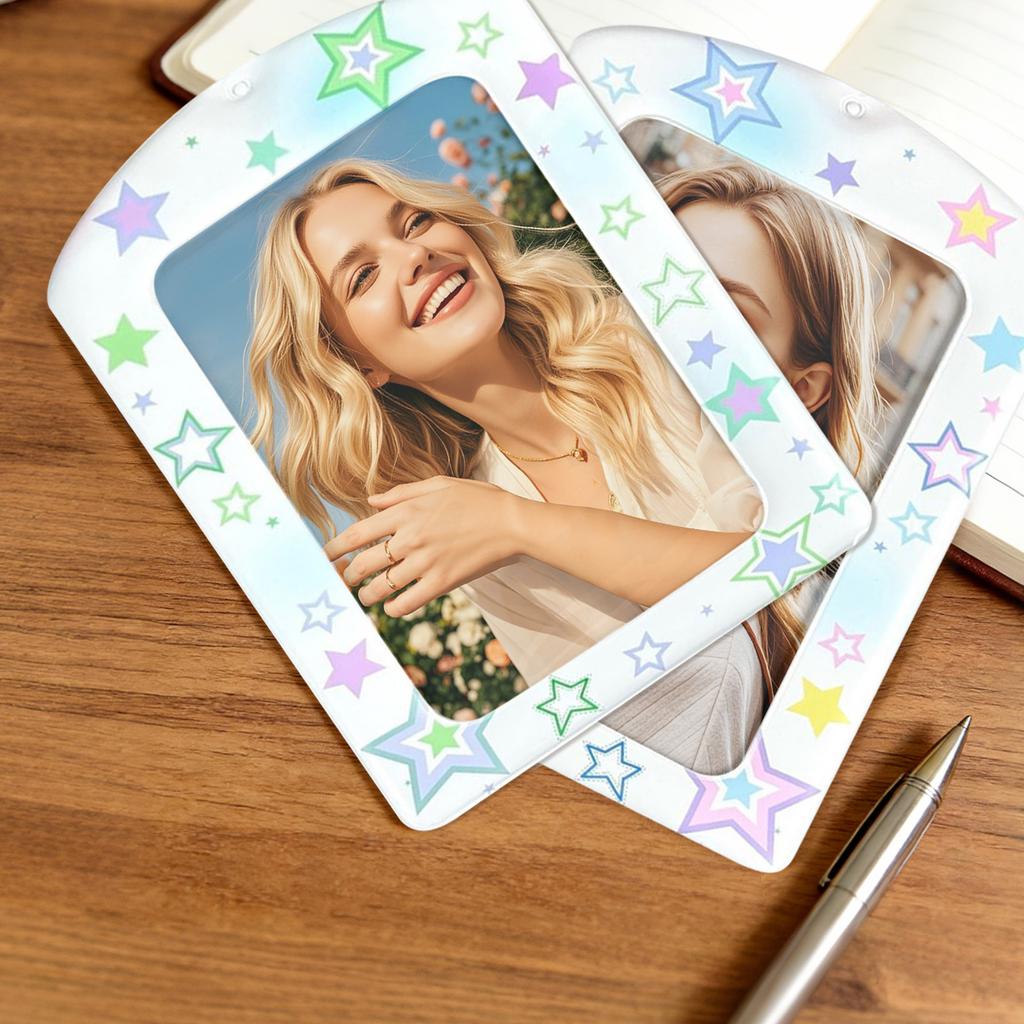 Riesiger Fotokartenhalter, A4 Zoll Lustiger Fotokartenhalter, Große Idol-Album-Fotokartenhalter Für Musikfestivals-Fans, PVC-Schutzhüllen Für Postkarten, Drucke