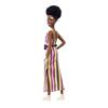 BARBIE Fashionistas Vitiligo Robe Longue Rayée