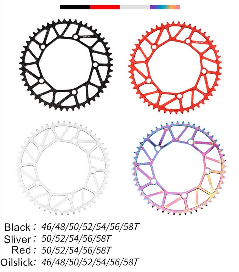 DJC Bicycle Chainring 130 BCD Hollow 46T 48T 50T 52T