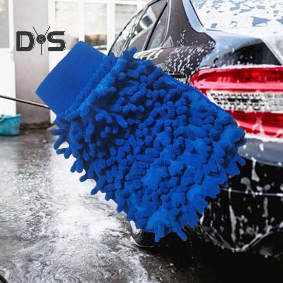 Autowaschhandschuh, fusselfrei, hochsaugfähig, hochdichter Schmutzentferner, nicht scheuernd, maschinenwaschbar, Auto-Reinigungshandschuh-Tücher
