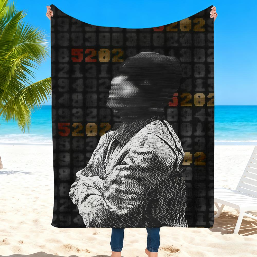 Rapper D-Duki 5202 Blanket Super Warm Comfortable Plush Throw Blanket Child Home Sofa Bedroom Gift