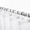 Thickened Solid Color Waterproof and Mildew-proof Polyester Shower Curtain