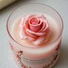 3D Rose Silicone Candle Mold, Soap Mold - Realistic Petal Design, Easy To Demold, Suitable for DIY Handmade Scented Candles, Soap, Resin Craft 
