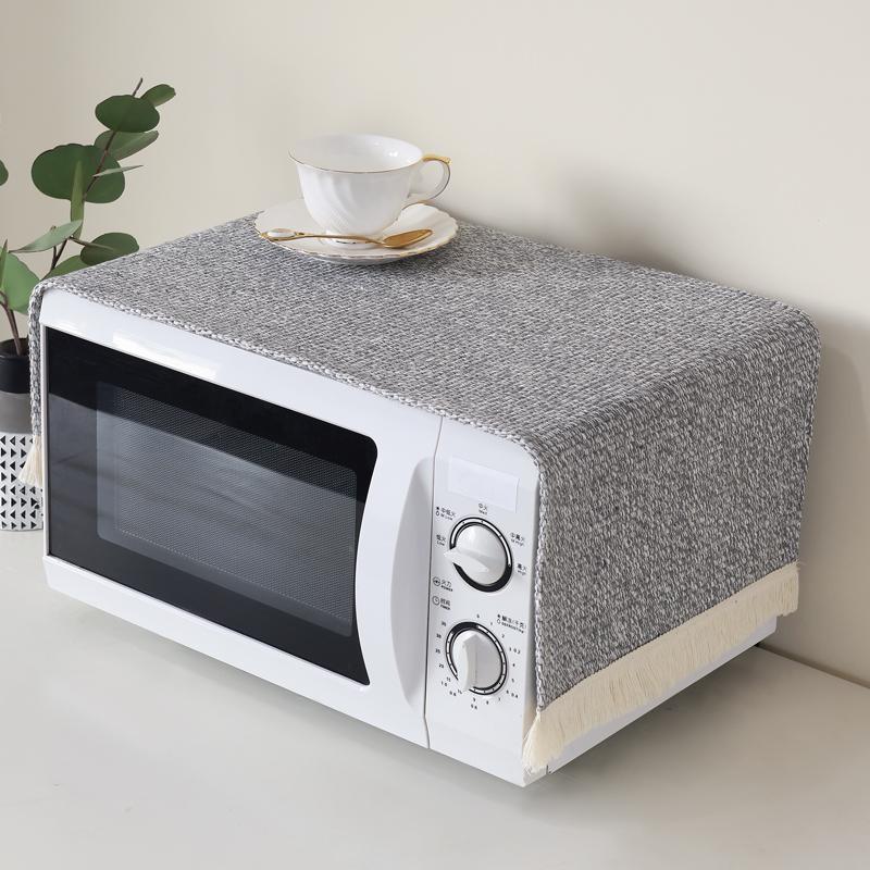 Universal Microwave Oven Dust Cover Cloth Mat - New Model Household Appliance Protector