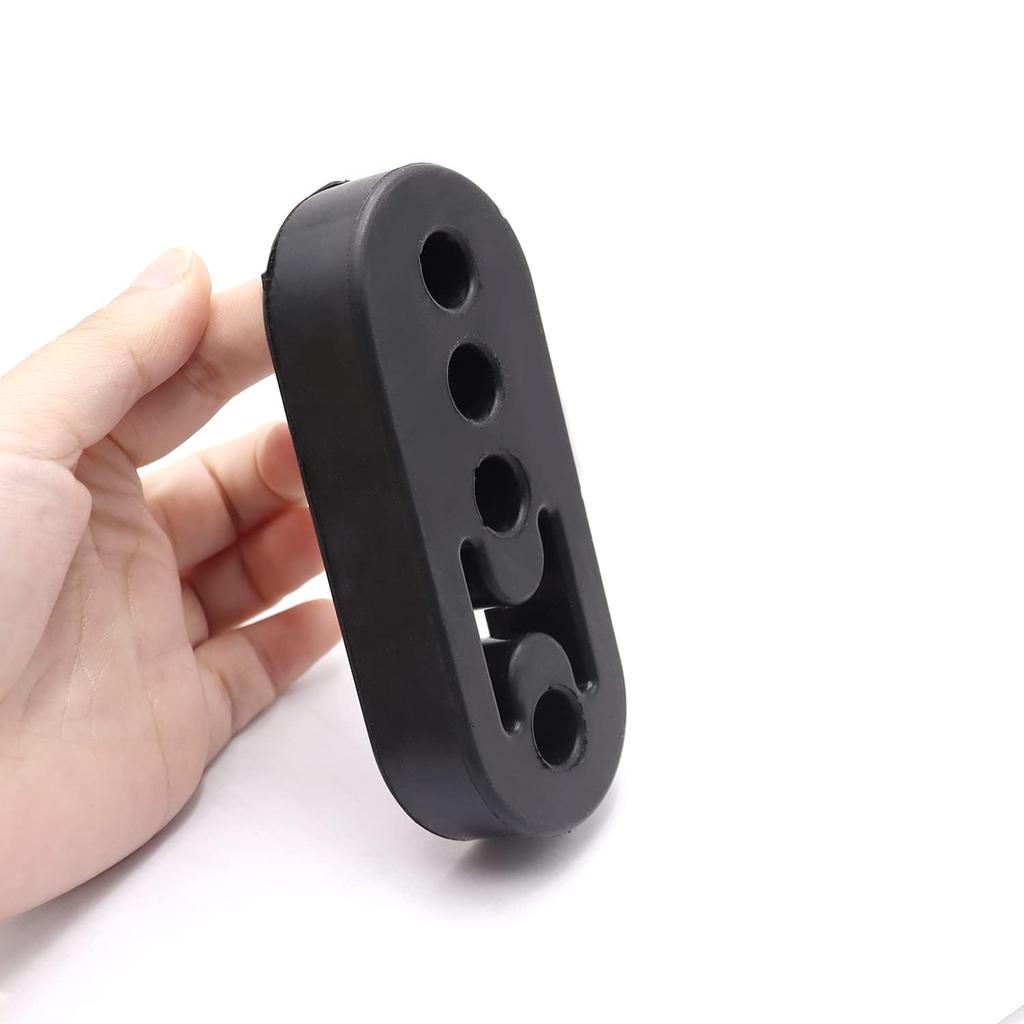 Latikaly Auspuffhalterung, 2er Set, Automobil, Universal, Verstärkter Auspuff, Gummiaufhängung,