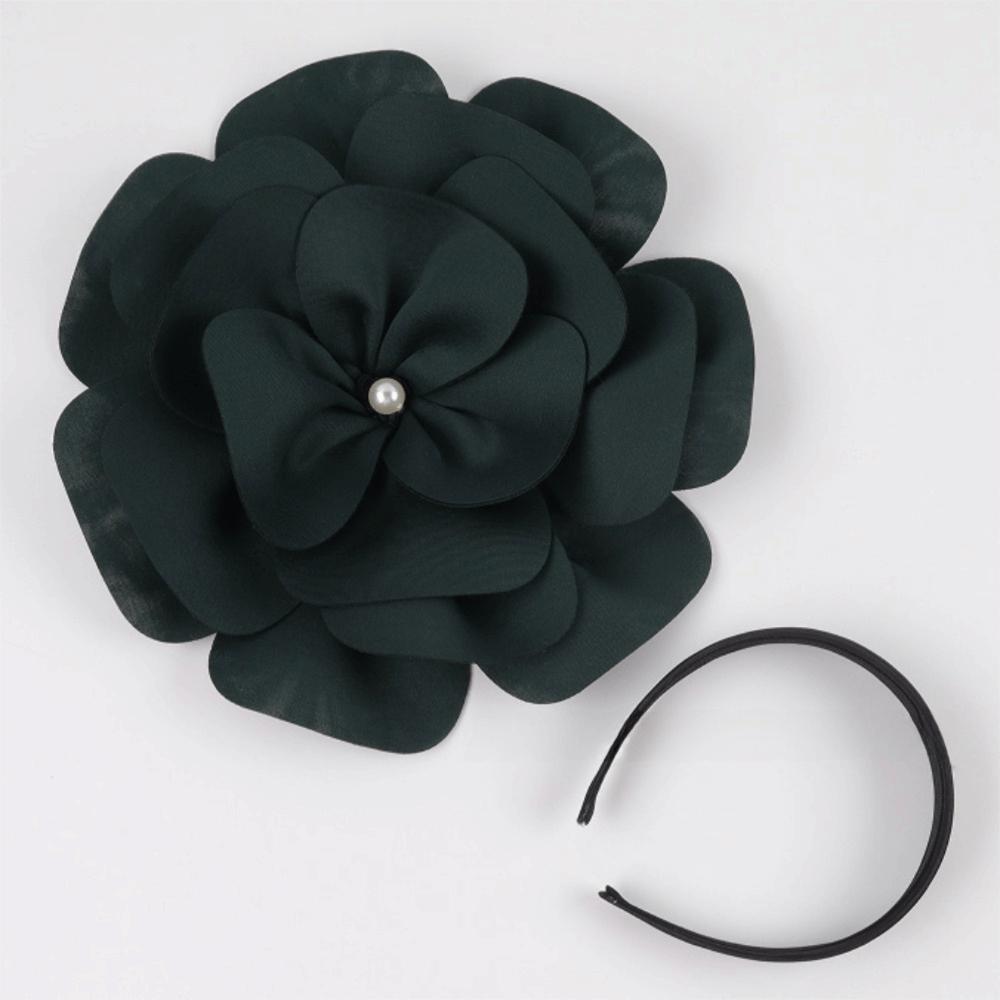 Fashion Headpiece 3D Flower Fascinators Hat Large Flower Formal Tea Party Hats Rose Fascinators Tea Parties