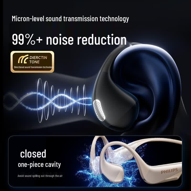 Philips TAQ4320 Bone Conduction Open-Ear Sports Neckband Earphones