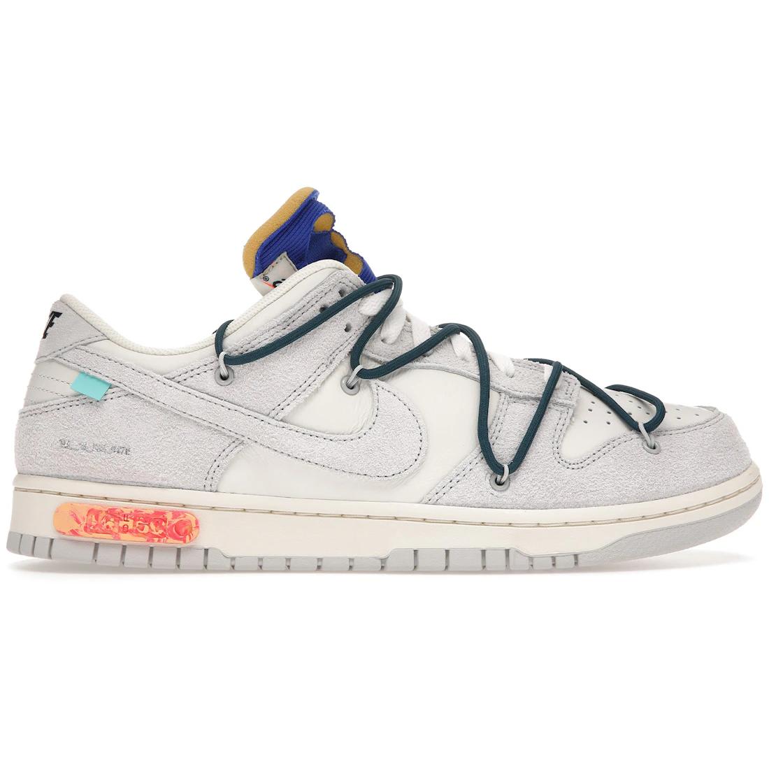 

Кроссовки Nike Dunk Low Off-White Lot 16(DJ0950-111) 45