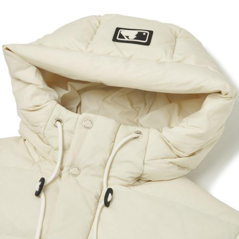 New MLB New York Yankees Down Jacket Long Unisex White 3ADJB0326-50CRS