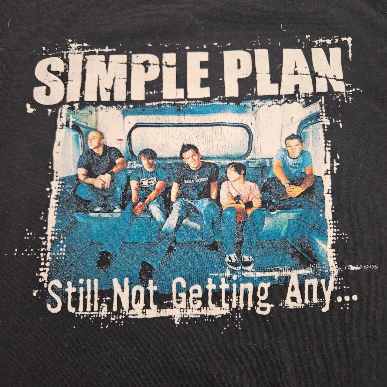 Simple Plan Still Not Getting Any Graphic Multicolor Short Sleeves T Shirt XXXXL