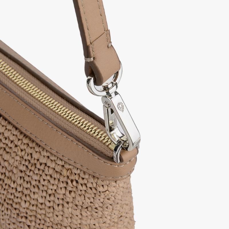 Helen Kaminski Lilliana Nougat Caramel Clutch Crossbody Tasche51412