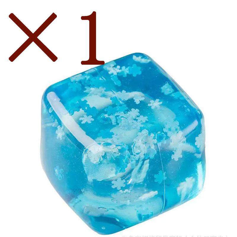 

Snowflakes Ice Cube Anti-Stress Squishy Toys Slow Rebound Stress Relief Ball Decompression Fidget For Adults Decompression Toy DP1928-