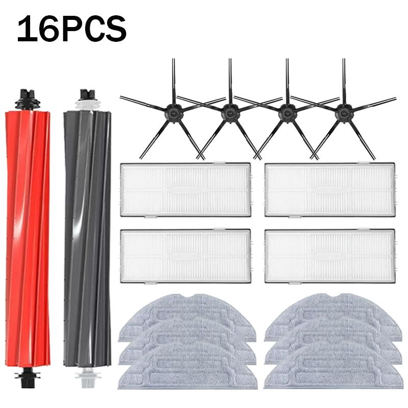 For Roborock S8 S8 Pro Ultra S8+ Robot Vacuum Cleaner Mop Vacuum Bags Accessories Side Brush Filter Replaceable Spare Parts
