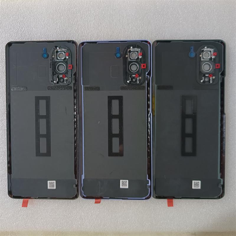 Nova10 Housing For Huawei Nova 10 Phone Housing Chassis Glass Battery Back Cover Rear Lid Camera Lens Repair Parts