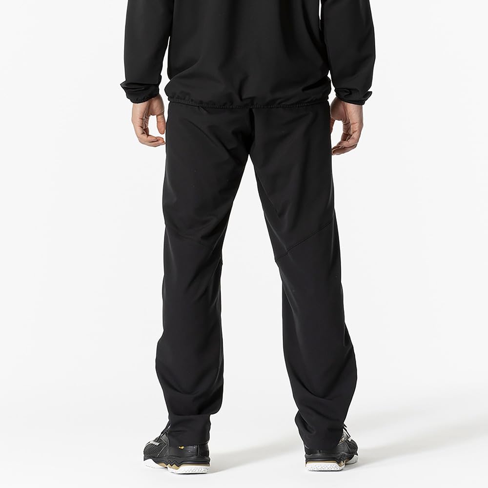 Tennis Badminton Training Cloth Long Pants Jersey Unisex 62JDB010 Black [Mizuno]